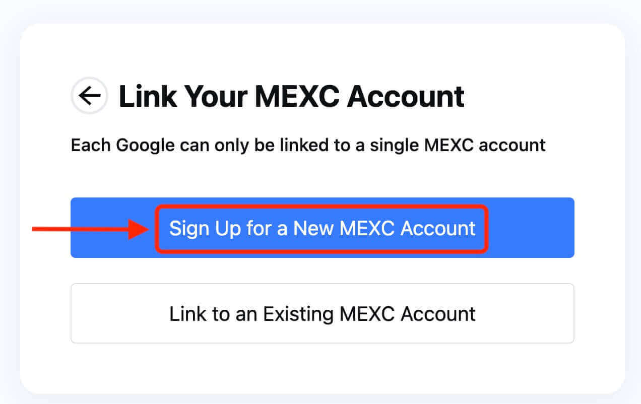 Cách tạo tài khoản và đăng ký với MEXC