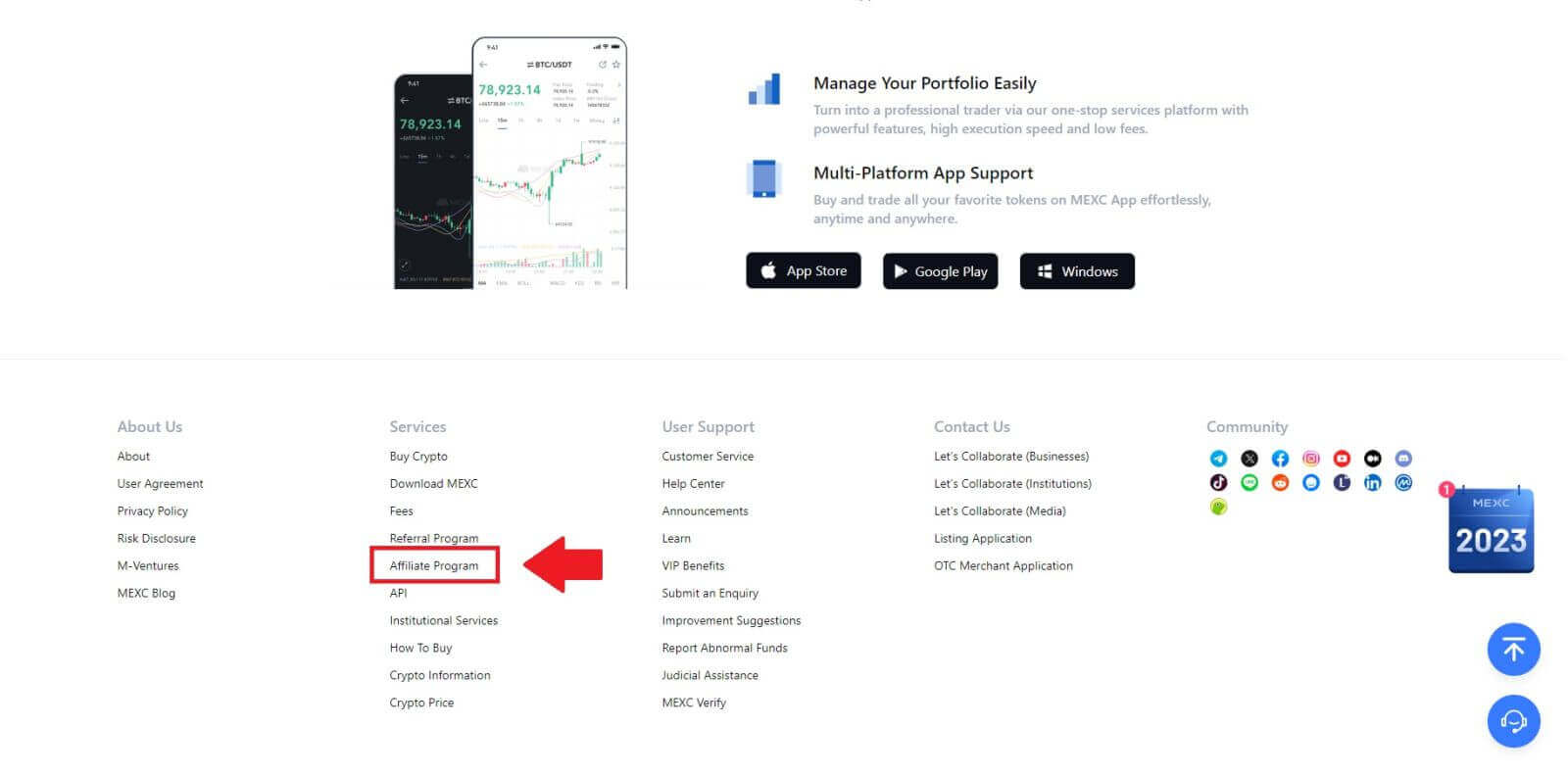 Affiliate प्रोग्राम से कैसे जुड़ें और MEXC में भागीदार बनें Affiliate प्रोग्राम से कैसे जुड़ें और MEXC में भागीदार बनें
