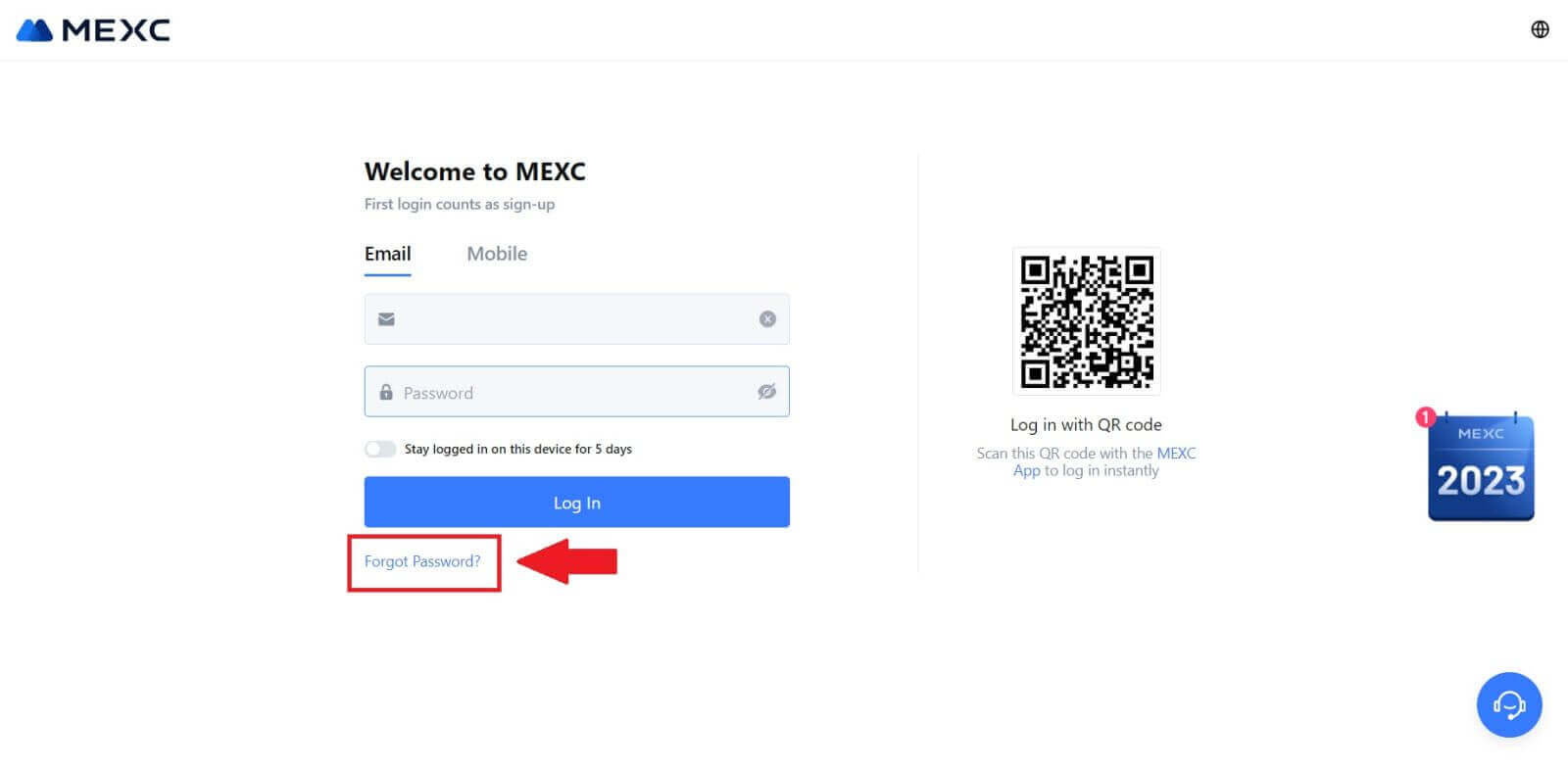 How to Login and Deposit on MEXC How to Login and Deposit on MEXC