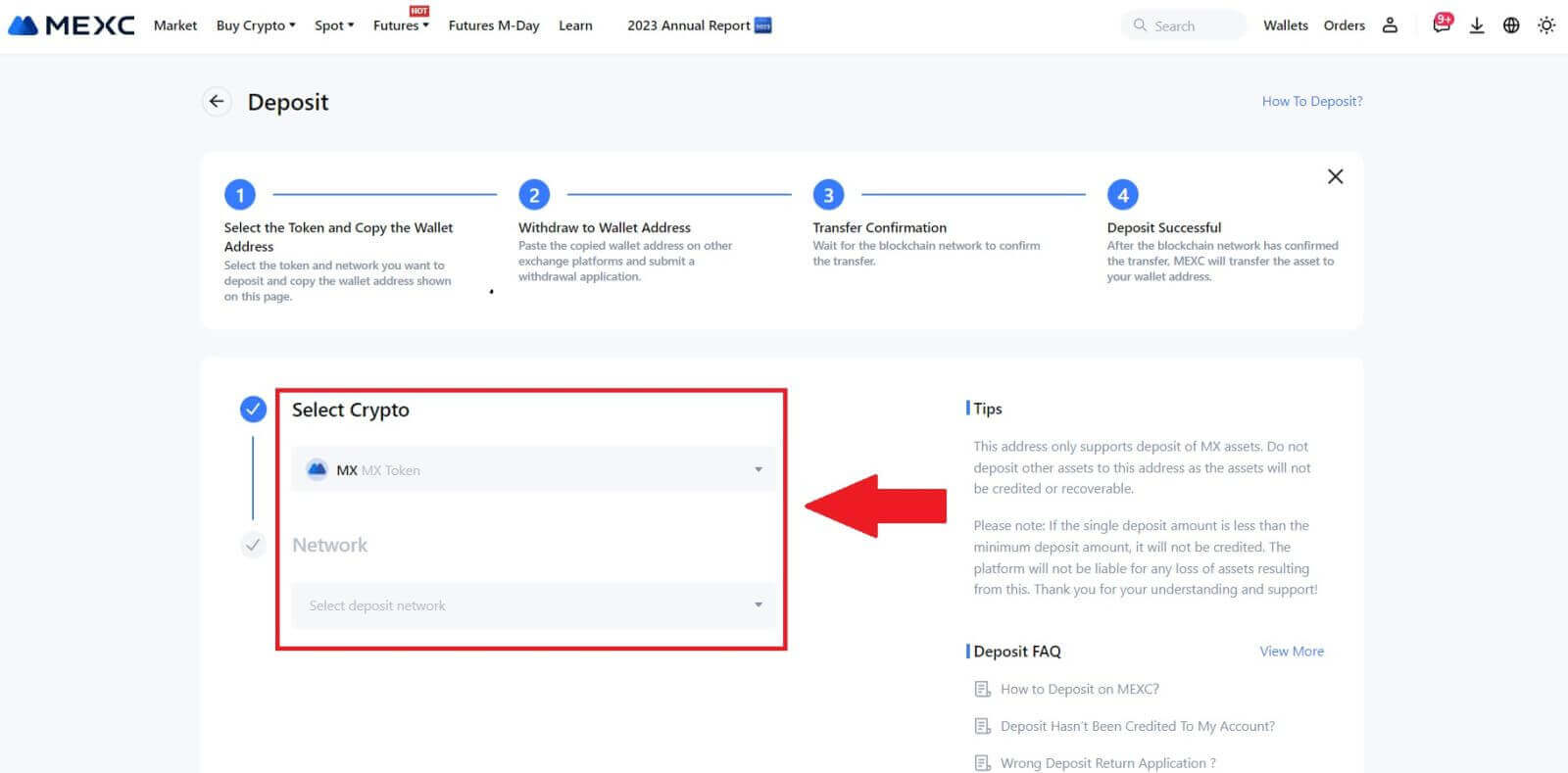 How to Login and Deposit on MEXC How to Login and Deposit on MEXC