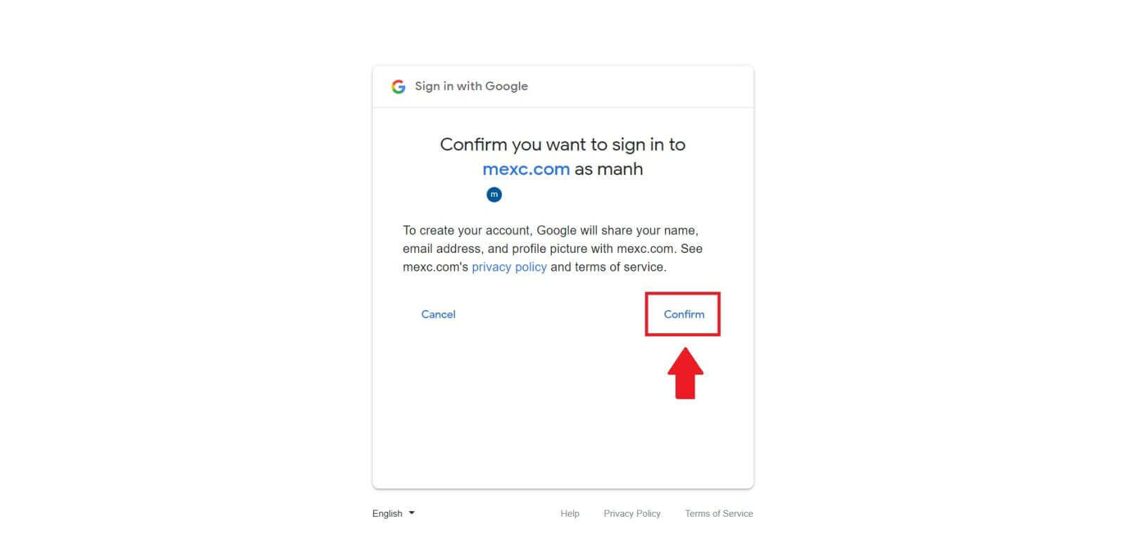 كيفية تسجيل الدخول والتحقق من الحساب في MEXC