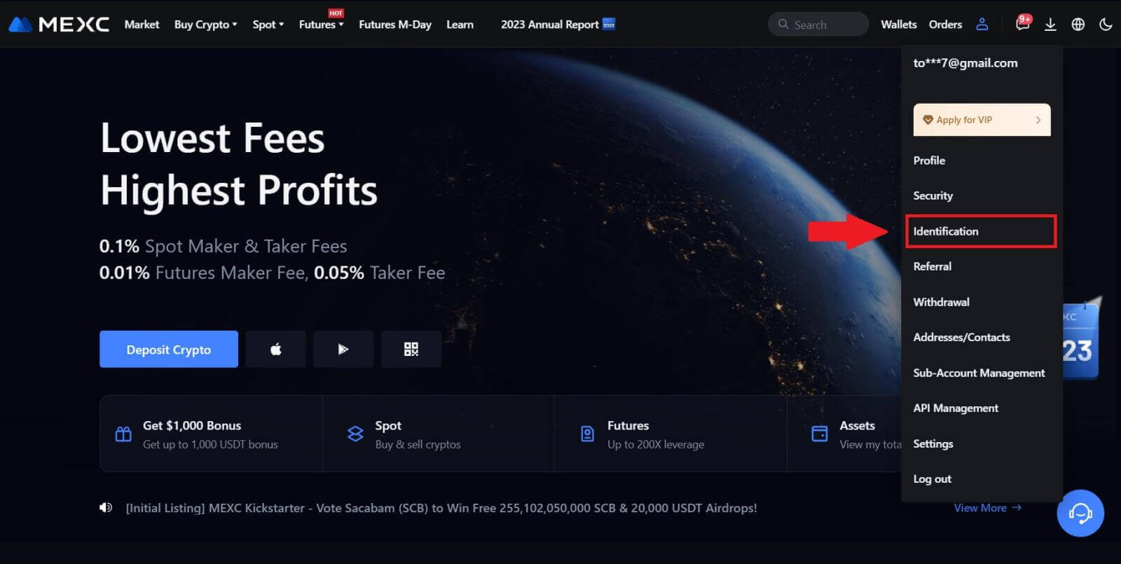 Как зарегистрироваться и подтвердить учетную запись в MEXC