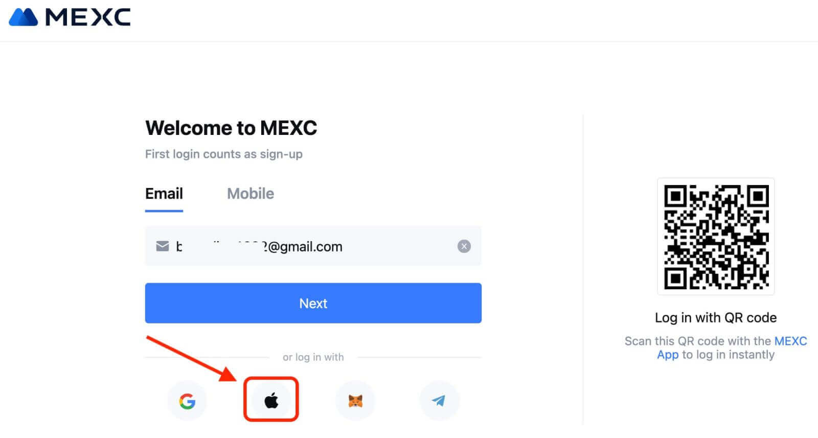 Cara Mendaftar dan Penarikan di MEXC Cara Mendaftar dan Penarikan di MEXC