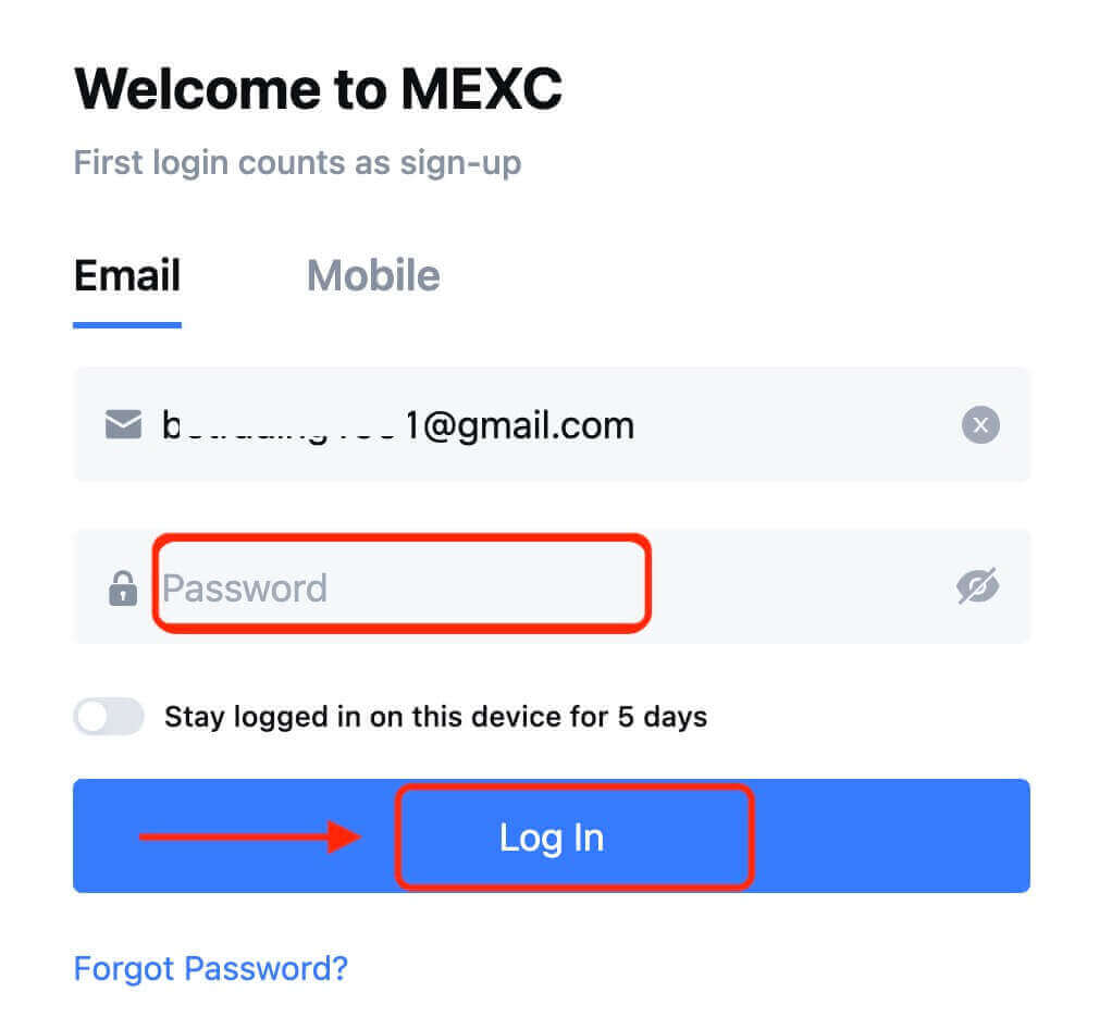 Cara Mendaftar dan Penarikan di MEXC Cara Mendaftar dan Penarikan di MEXC