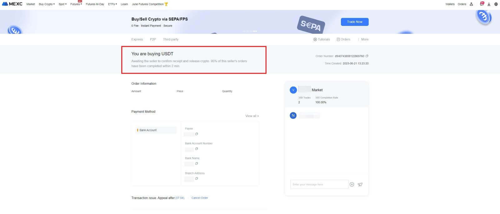 MEXCへの登録と入金方法