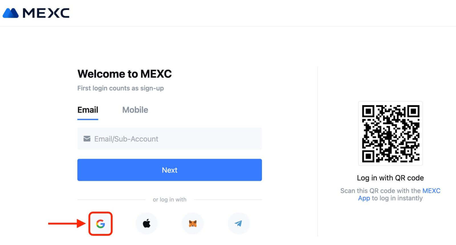 如何在 MEXC 上注册 如何在 MEXC 上注册