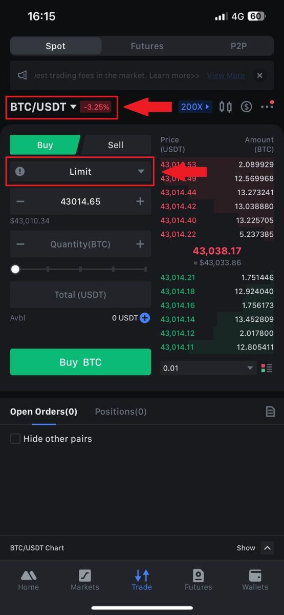 How to Trade Crypto in MEXC