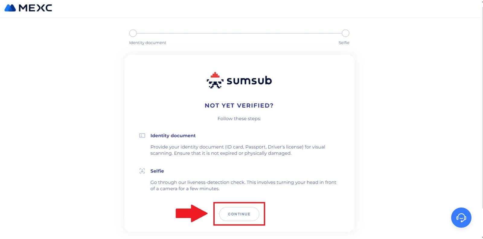 How to Verify Account in MEXC